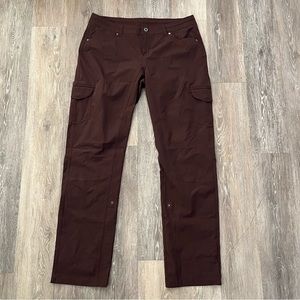 Kuhl Maroon Freeflex Roll Up Pant Size 12 Reg